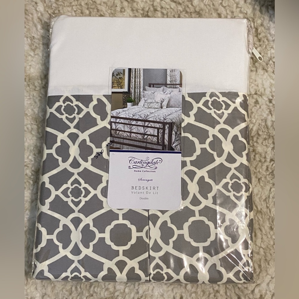 Carlingdale Serengeti Bedskirt NEW Double / Full